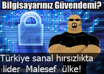 Türkiye sanal hırsızlıkta lider ülke!