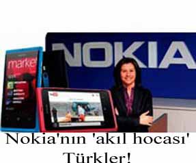 Nokia nın Akıl hocası Türkler!!!